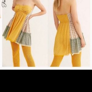 FREE PEOPLE Across the Sea Tunic Sz M